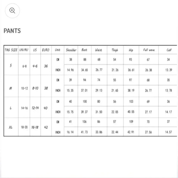 Coastal Chic Print Wide Leg Drawstring Pants Ocean Blue Womens size L - Picture 5 of 6